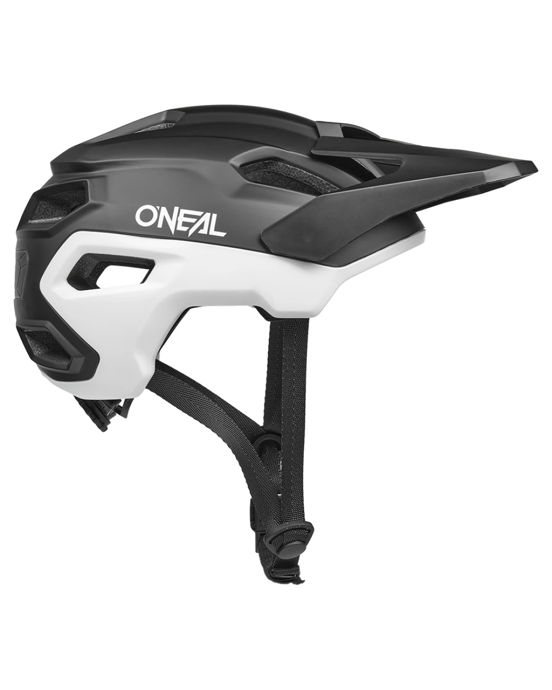 Вело каска O'NEAL TRAILFINDER EVO SOLID BLACK/WHITE