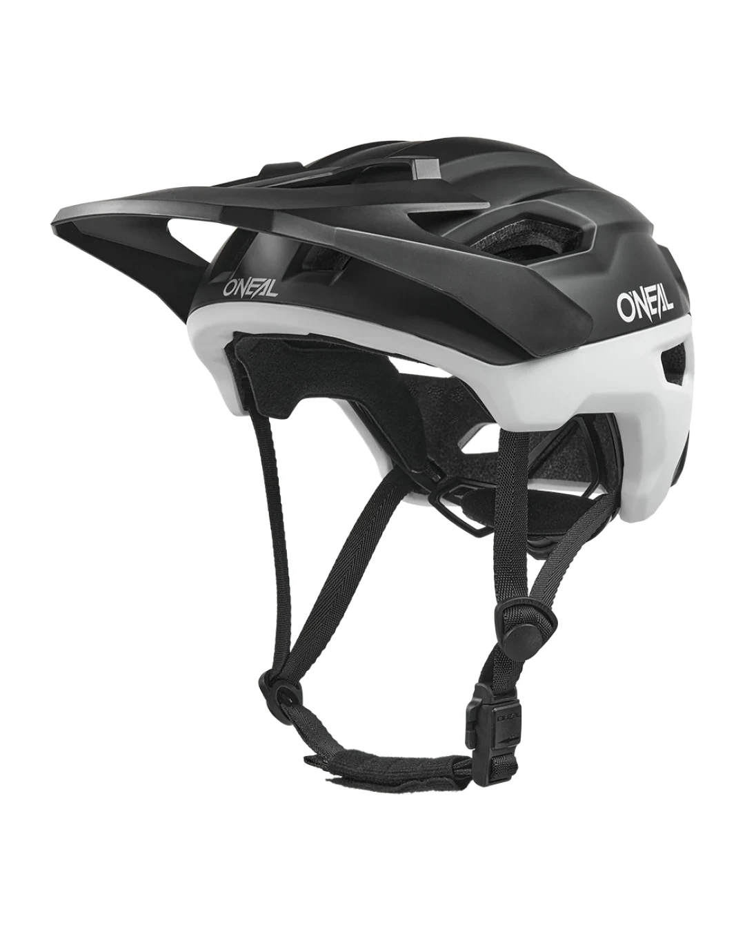 Вело каска O'NEAL TRAILFINDER EVO SOLID BLACK/WHITE