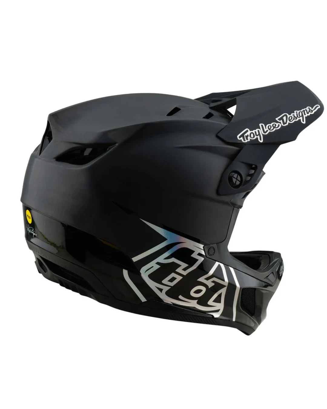 Вело каска Troy Lee Designs D4 Carbon Helmet MIPS Stealth Black