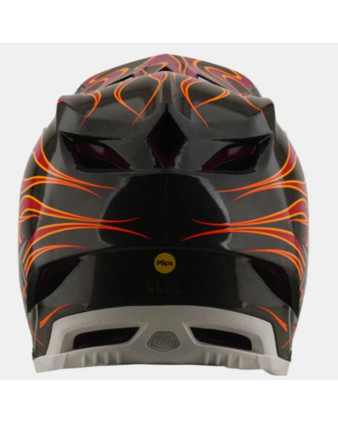 Вело каска Troy Lee Designs D4 Carbon Helmet MIPS Torched Carbon / Magenta