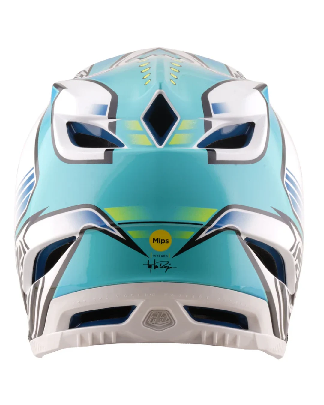 Вело каска Troy Lee Designs D4 Composite Helmet MIPS Crest Real Teal