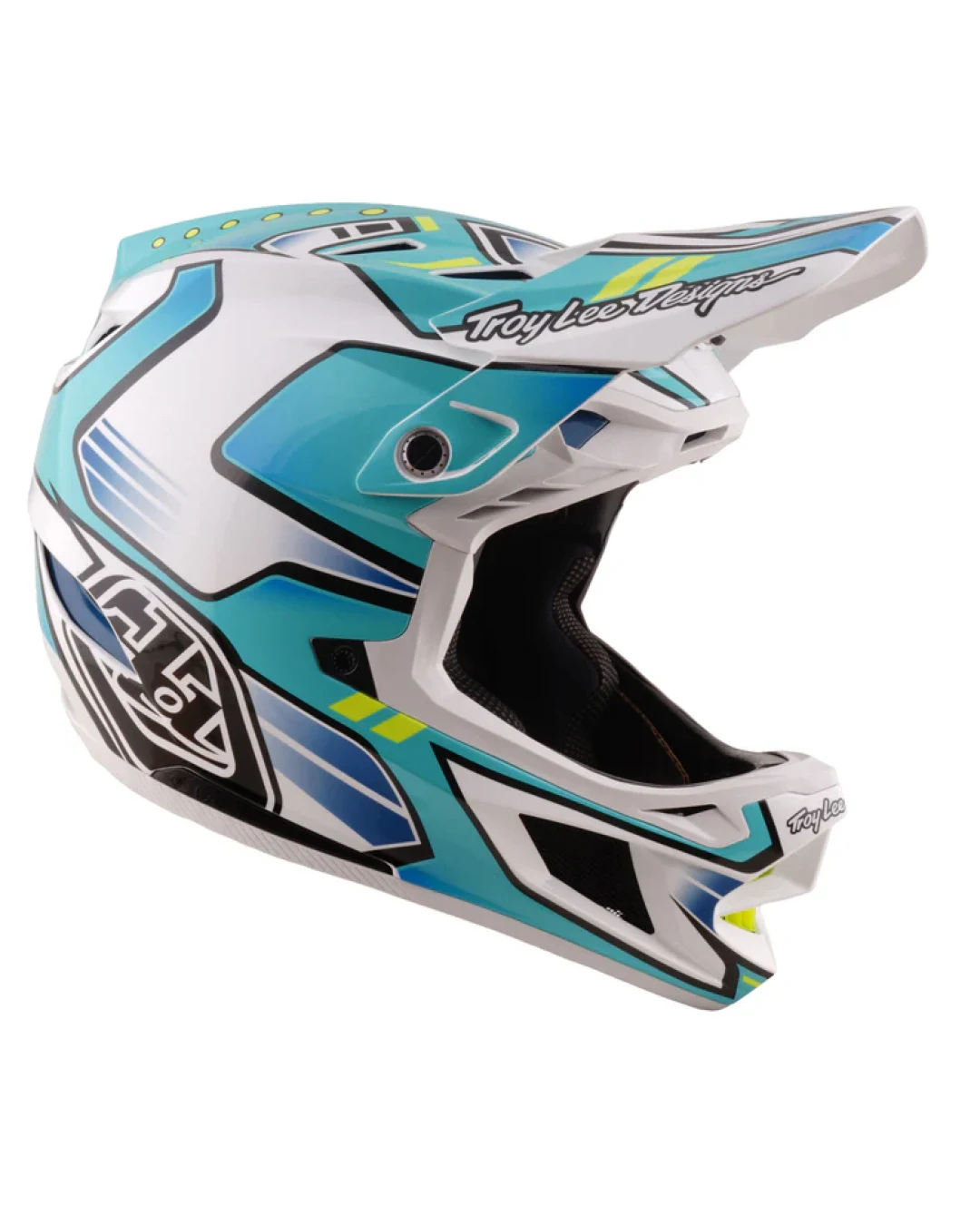 Вело каска Troy Lee Designs D4 Composite Helmet MIPS Crest Real Teal