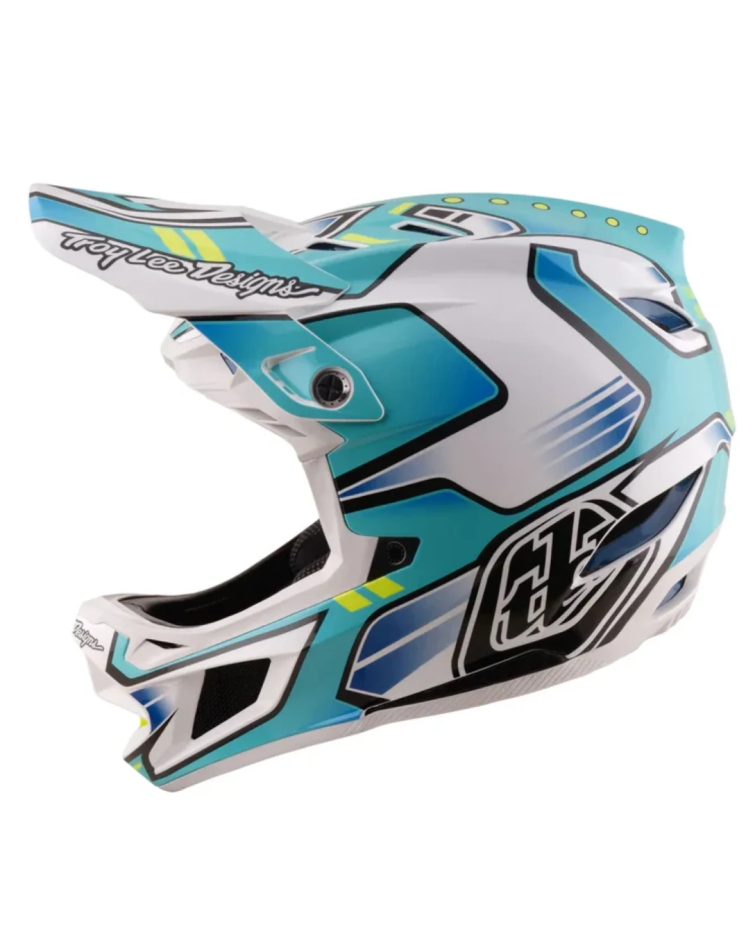 Вело каска Troy Lee Designs D4 Composite Helmet MIPS Crest Real Teal