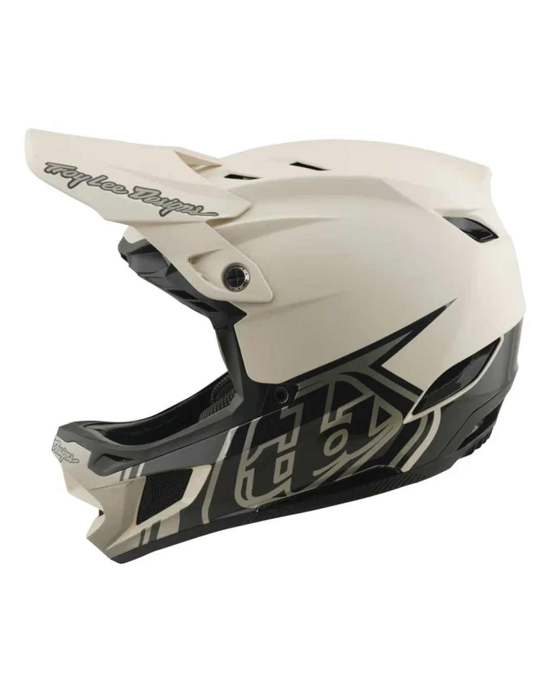 Вело каска Troy Lee Designs D4 Composite Helmet Stealth Pumice