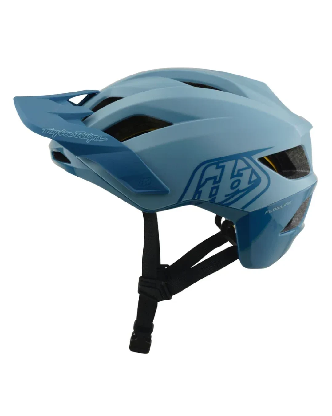 Вело каска Troy Lee Designs Flowline Helmet MIPS Point Dawn Blue / Sapphire