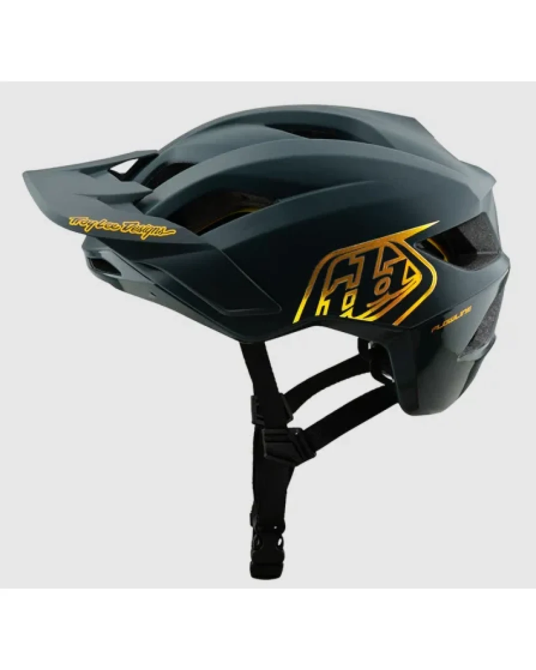 Вело каска Troy Lee Designs Flowline Helmet MIPS Point Gray / Gold