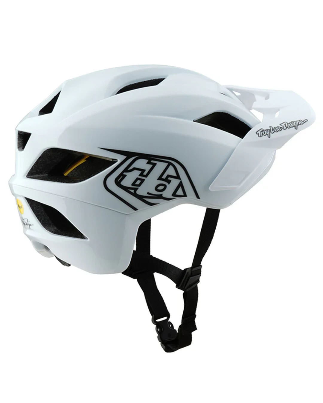 Вело каска Troy Lee Designs Flowline Helmet MIPS Point White / Black