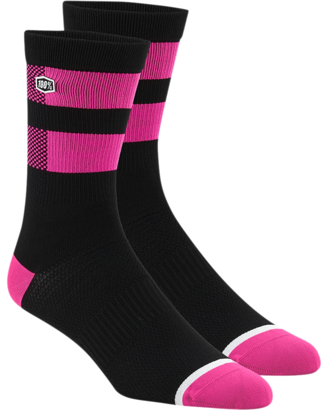 Вело / MTB чорапи 100% FLOW PINK