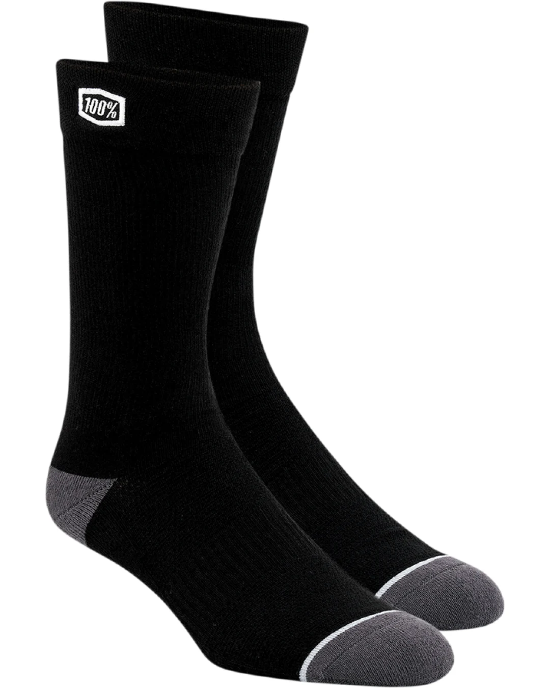Вело / MTB чорапи 100% SOLID BLACK