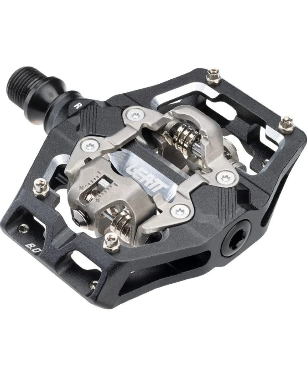 Вело Педали LEATT Pedals AllMtn 6.0 Clip-in 95x70mm Black