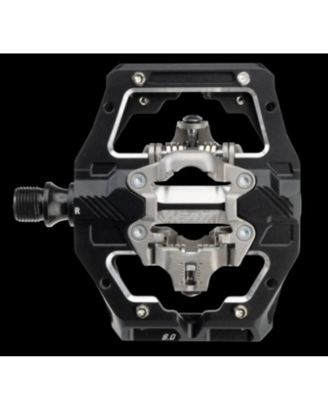 Вело Педали LEATT Pedals Gravity 6.0 Clip-in 110x88mm Black