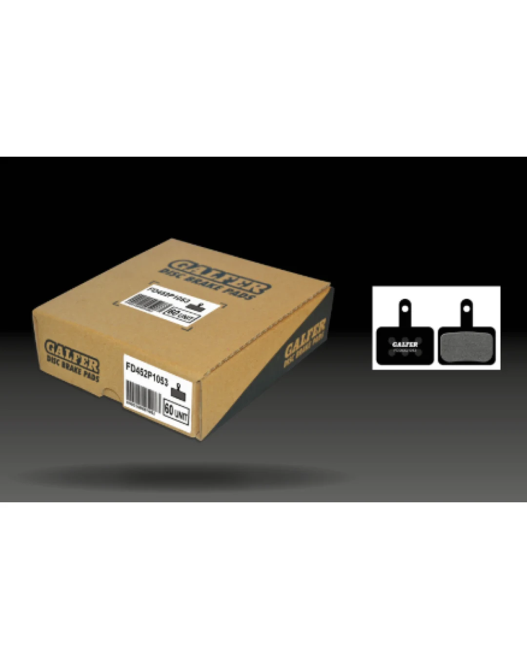 Вело спирачни накландки GALFER BIKE FD293G1053 PERFORMANCE Pack of 60 Brake Pads (30 Sets)