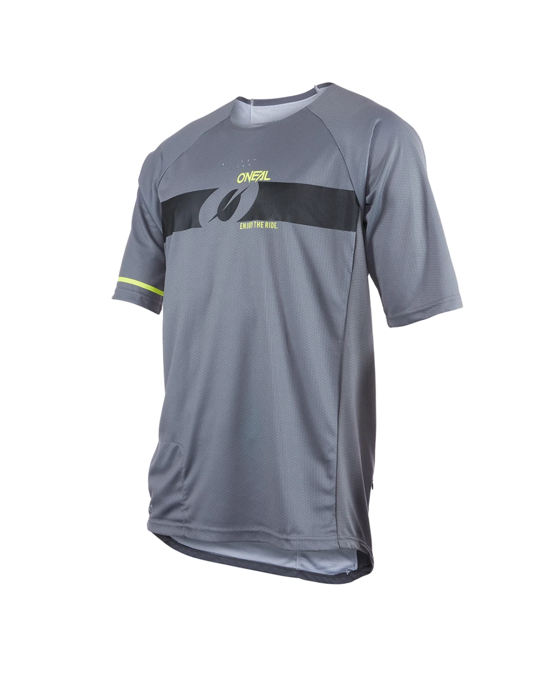 Вело тениска O'NEAL PIN IT V.22 GRAY/NEON YELLOW