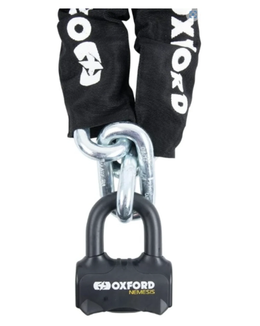 Верижна ключалка OXFORD Nemesis 16 мм с верига 1,2 м