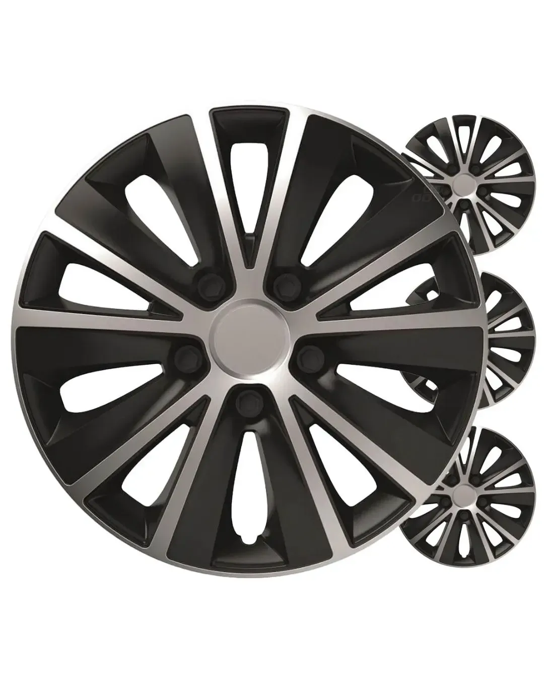 Тасове за джанти Versaco Rapide Silver Black