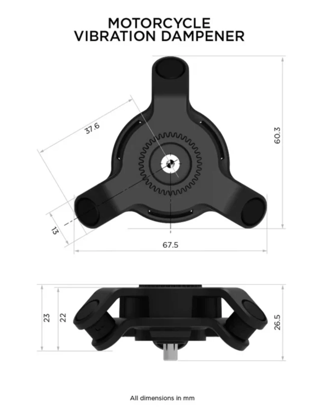 Вибрационен демпфер QUAD LOCK