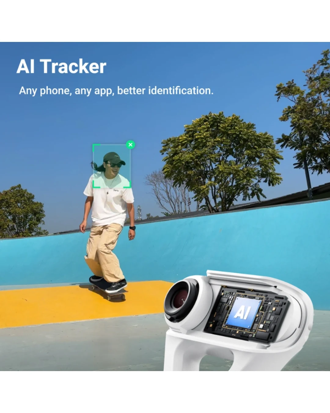 Видео стабилизатор Insta360 FLOW 2 PRO AI Tracker Bundle