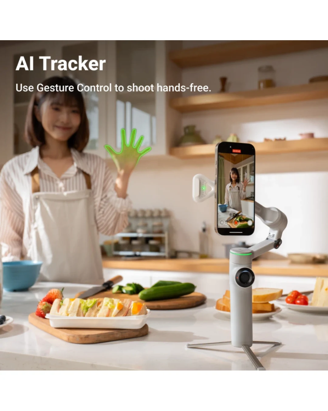 Видео стабилизатор Insta360 FLOW 2 PRO AI Tracker Bundle