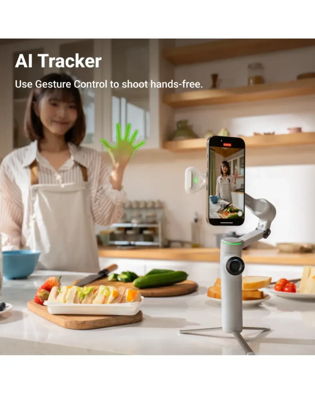 Видео стабилизатор Insta360 FLOW 2 PRO AI Tracker Bundle