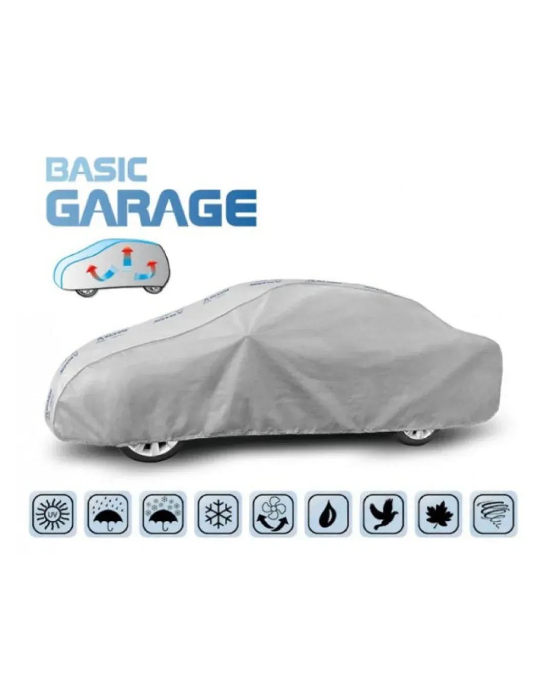 Висококачествено Покривало Kegel серия BASIC GARAGE XL за Седан 472-500 cm