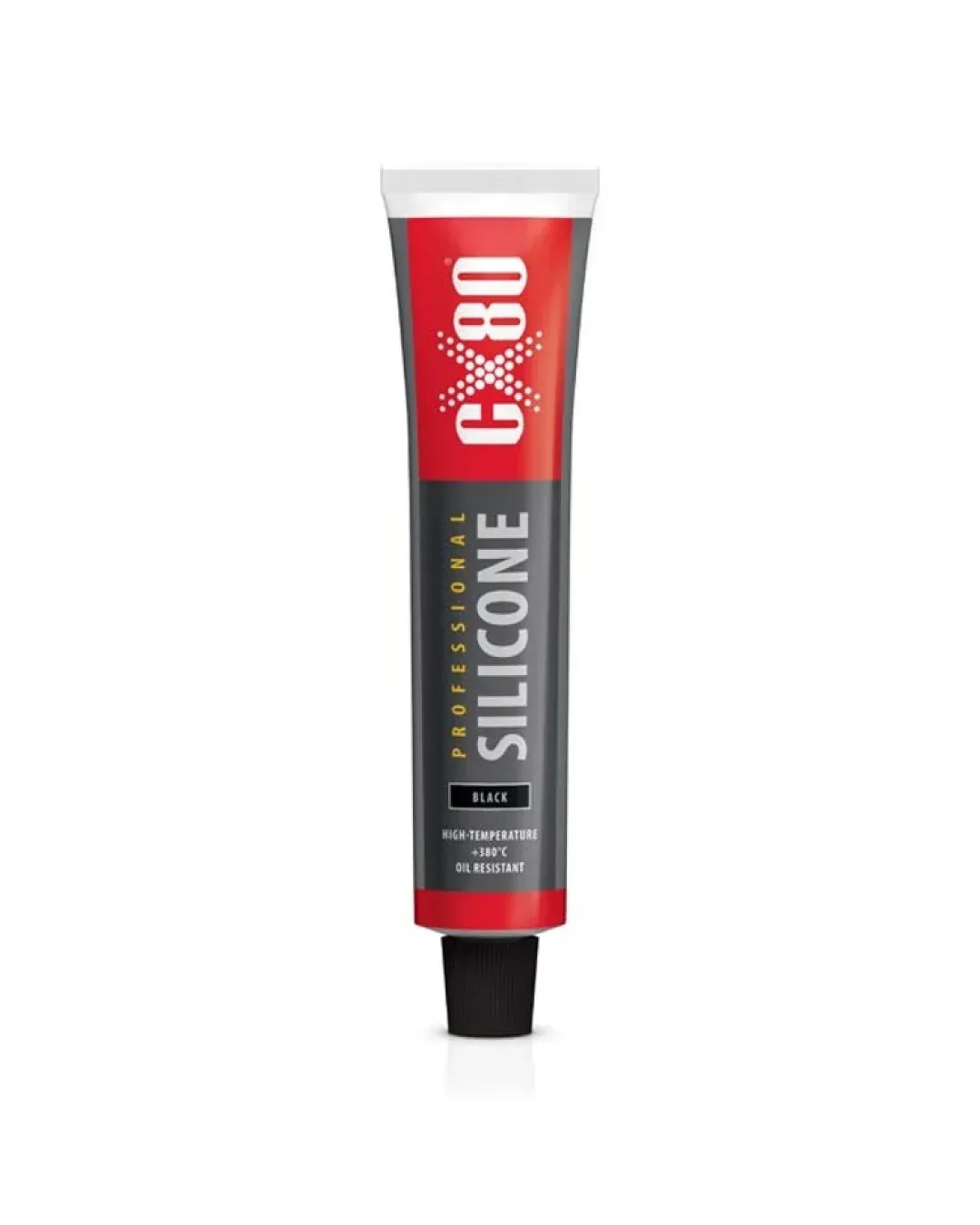 Високотемпературен Черен Силикон CX80 Professional (80ml)