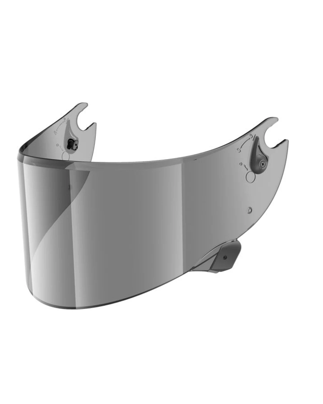 Визьор SHARK AERON; AERON GP; RACE-R; SPEED-R - Опушен