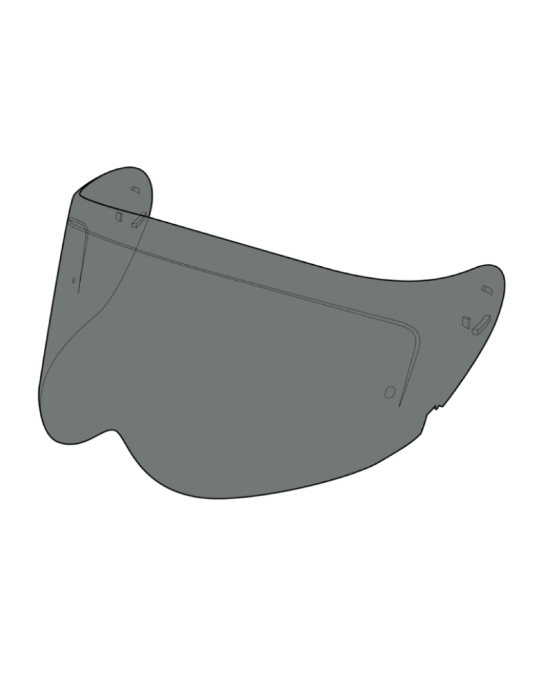 Визьор SIMPSON Venom/Speed Visor Light Tint