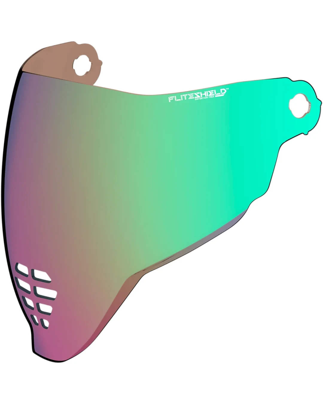 Визьор за каска ICON AIRFLITE GREEN MIRROR