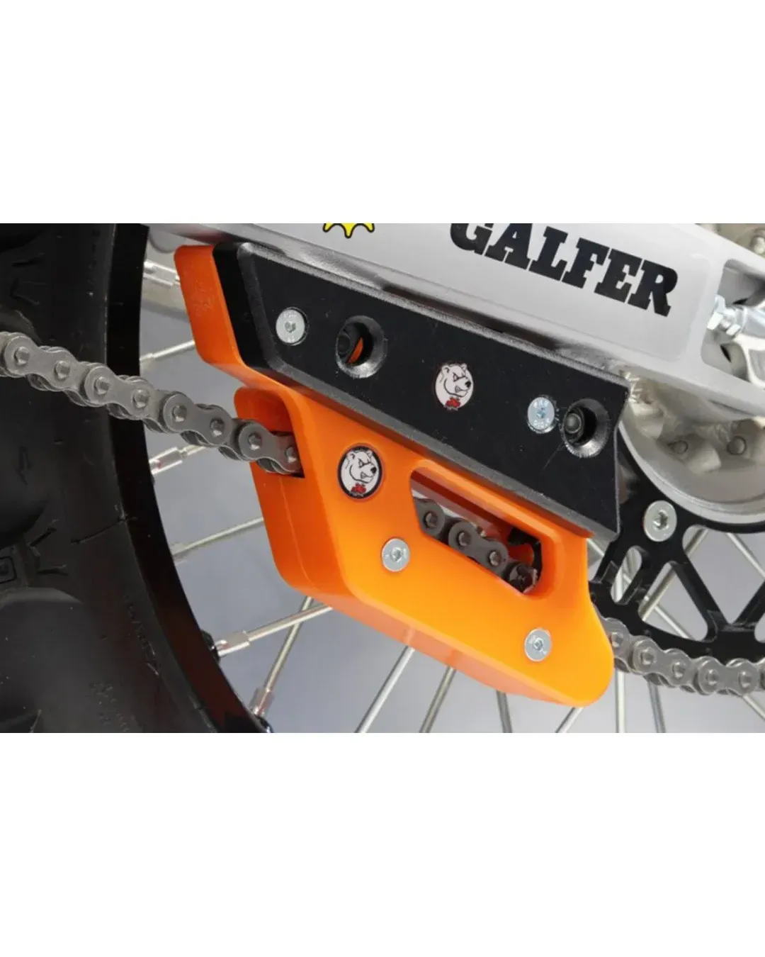 Водач за верига AXP RACING KTM-SHE-HUS-GAS Black AX1616