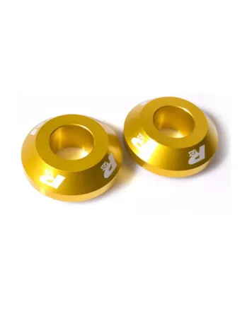 Втулки за джанти RFX Pro FAST Wheel Spacers Rear (Yellow) - Suzuki RMZ250/450 05-25