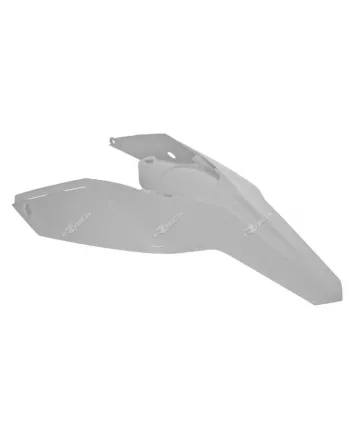 Заден калник RACETECH Rear Fender + Side Panels White Husaberg TE250/300 11-12