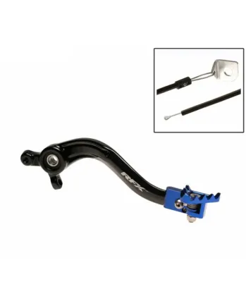 Заден лост за спирачка RFX Pro FT Rear Brake Lever (Black/Blue) Husqvarna FE 17-23 / TC 18-22
