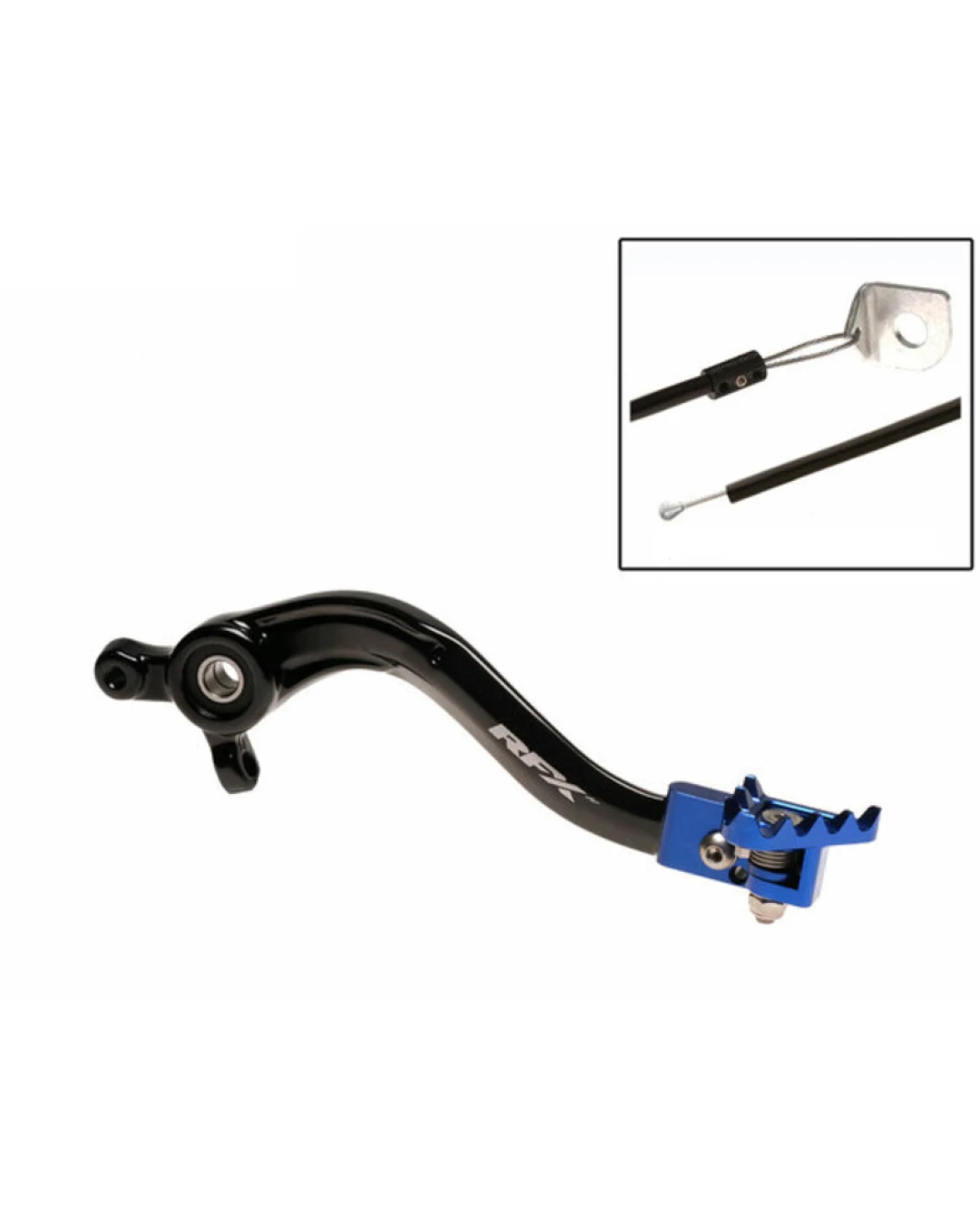 Заден лост за спирачка RFX Pro FT Rear Brake Lever (Black/Blue)