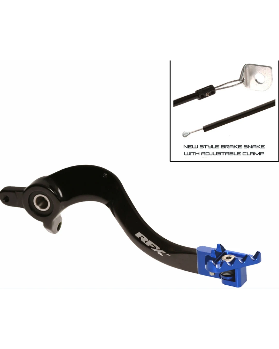 Заден лост за спирачка RFX Pro FT Rear Brake Lever - Blue Husqvarna 125/250/350/450 2023-25