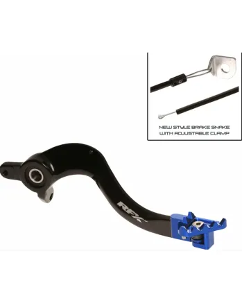 Заден лост за спирачка RFX Pro FT Rear Brake Lever - Blue Husqvarna 125/250/350/450 2023-25