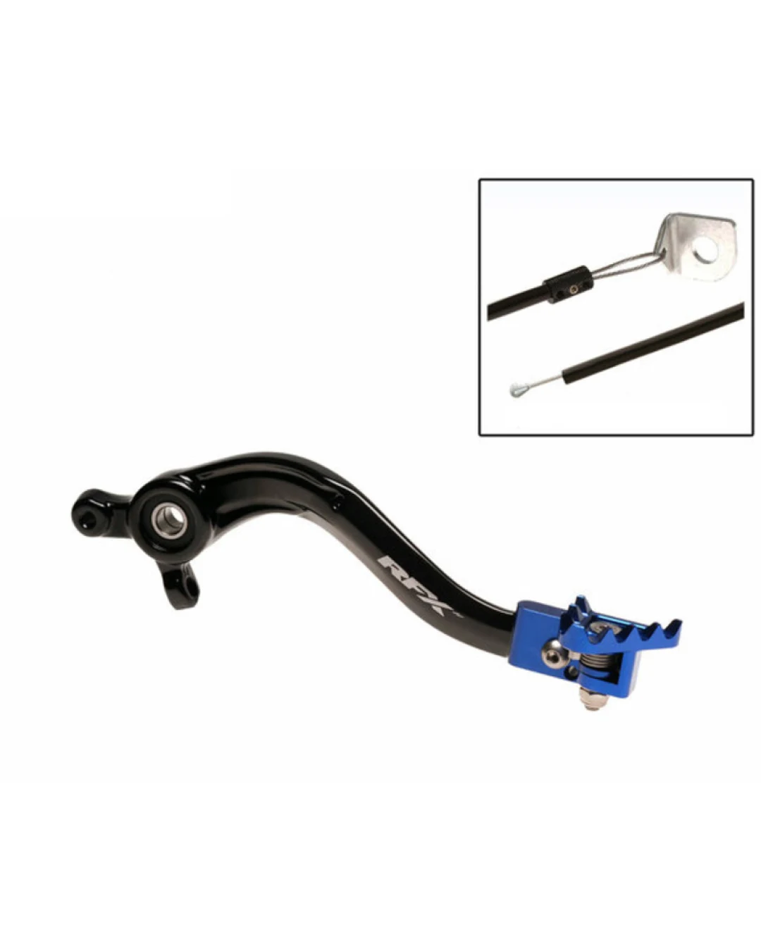 Заден лост за спирачка RFX Pro ST Rear Brake Lever (Black/Blue) GASGAS/HUSQ/KTM