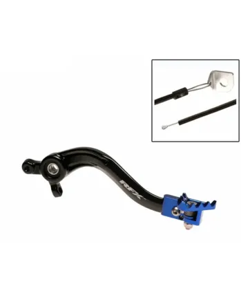 Заден лост за спирачка RFX Pro ST Rear Brake Lever (Black/Blue) - Yamaha YZ65 17-25 /85 01-25