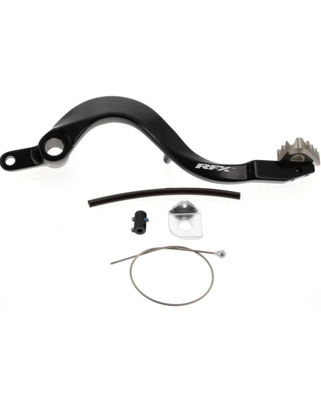 Заден лост за спирачка RFX Pro ST Rear Brake Lever (H/A Black / H/A Titan) - Kawasaki KXF450 06-25