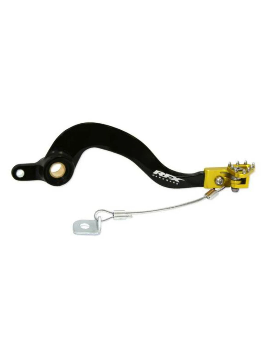 Заден лост за спирачка RFX Pro ST Rear Brake Lever (H/A Black/Yellow) - Suzuki RMZ250/450