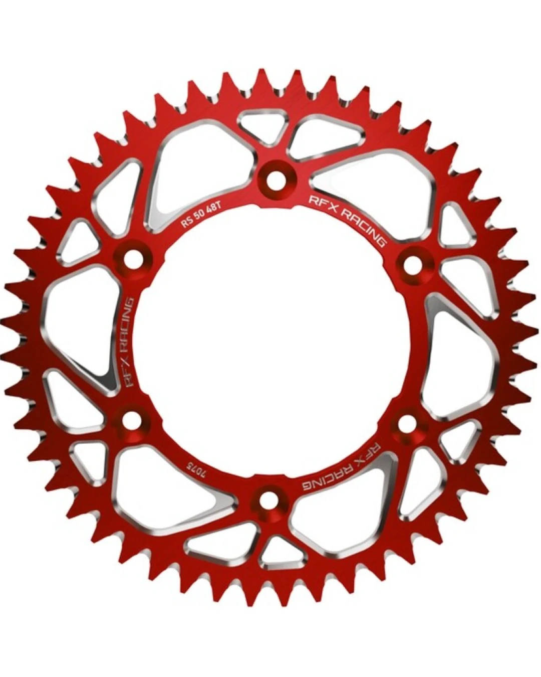Заден пиньон RFX Pro Series Elite Aluminium Rear Sprocket KTM SX 65 98-23 - 420 47T RED