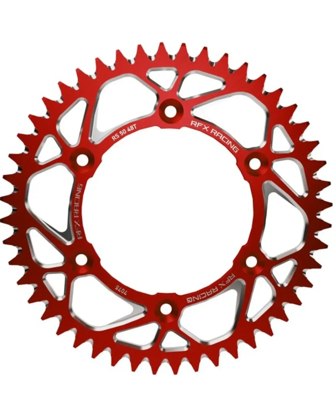 Заден пиньон RFX Pro Series Elite Aluminium Rear Sprocket KTM SX 65 98-23 - 420 47T RED