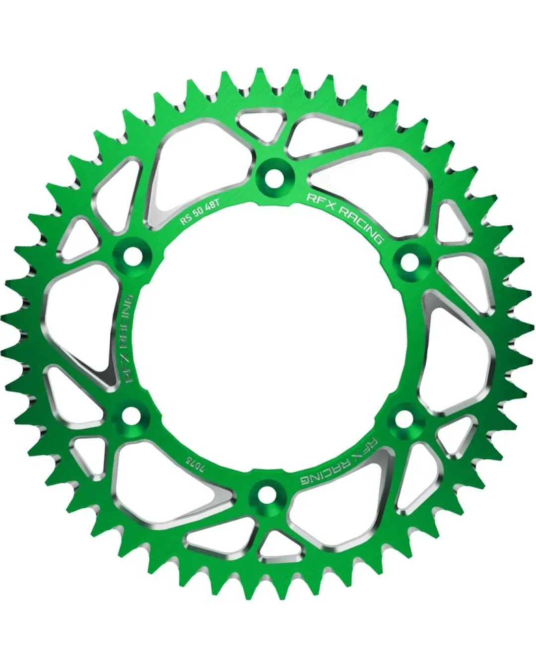 Заден пиньон RFX Pro Series Elite GREEN Aluminium Rear Sprocket KDX 200 - 520 46T