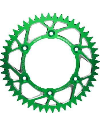 Заден пиньон RFX Pro Series Elite GREEN Aluminium Rear Sprocket KDX 200 - 520 46T
