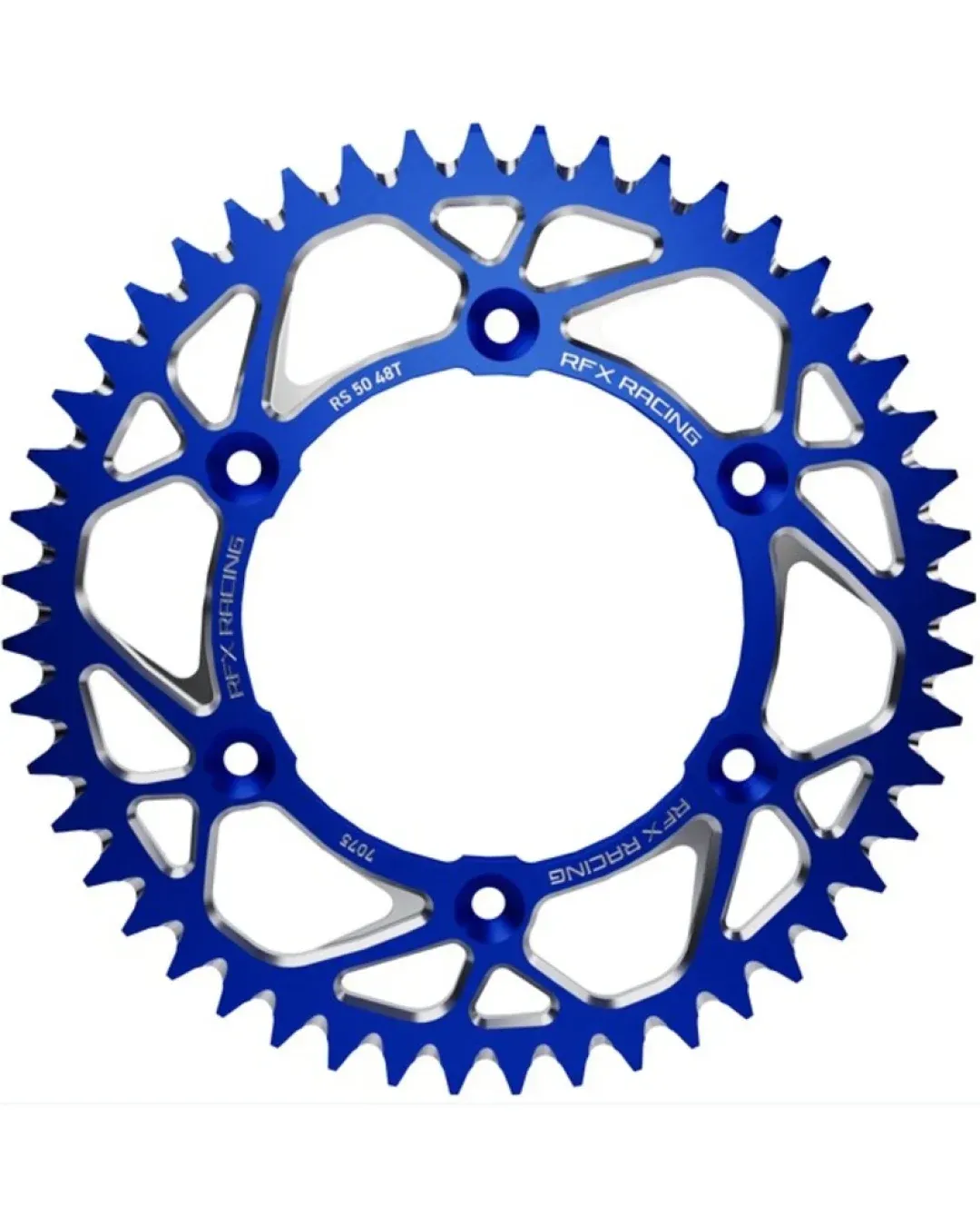 Заден пиньон RFX Pro Series Elite KTM SX 50 14-24 Aluminium Rear Sprocket Blue - 415 38T