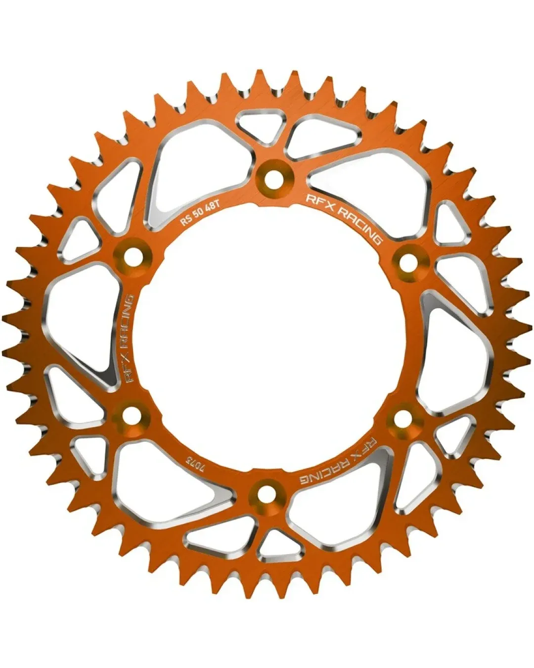 Заден пиньон RFX Pro Series Elite KTM SX 50 14-24 Aluminium Rear Sprocket Orange - 415 38T