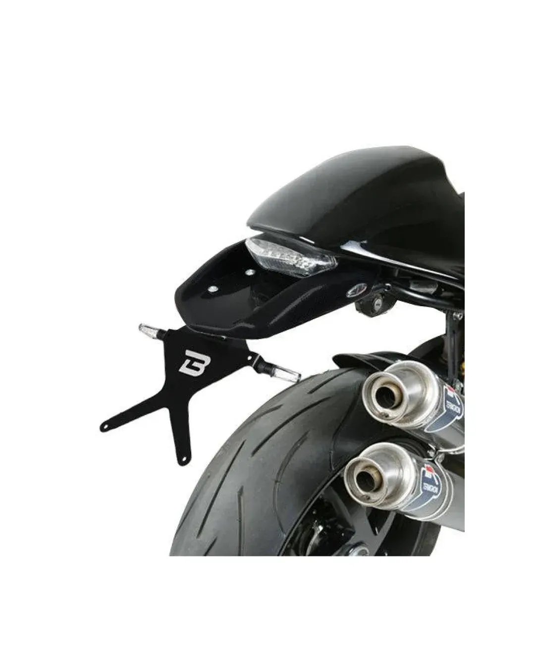Заден спойлер с LED светлина BARRACUDA Ducati