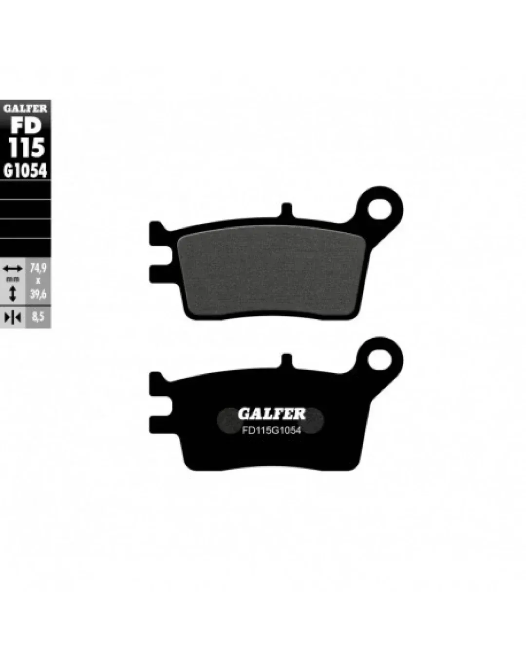 Задни мото накладки Galfer SEMI METAL FD115G1054