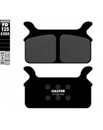 Задни мото накладки Galfer SEMI METAL FD125G1054
