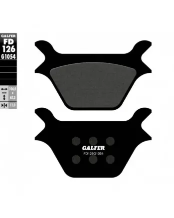 Задни мото накладки Galfer SEMI METAL FD126G1054