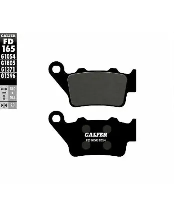 Задни мото накладки Galfer SEMI METAL FD165G1054